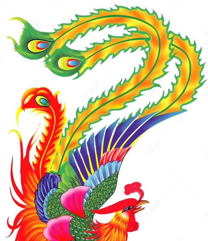 彩色凤凰