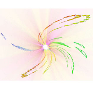 彩虹光效图片大全