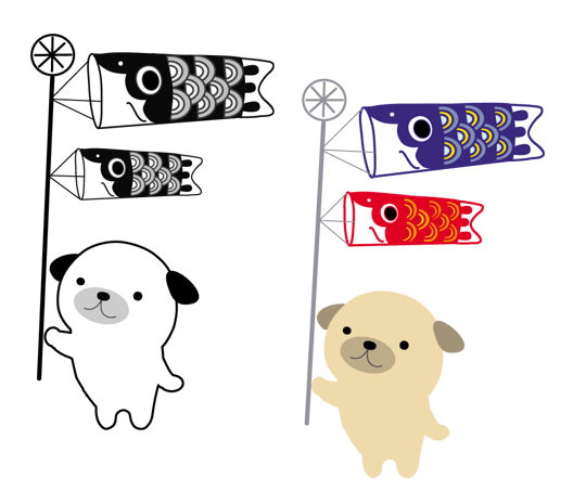 日式小清新卡通动物装饰