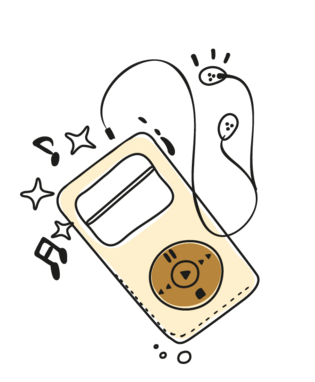 清新卡通简笔画播放器