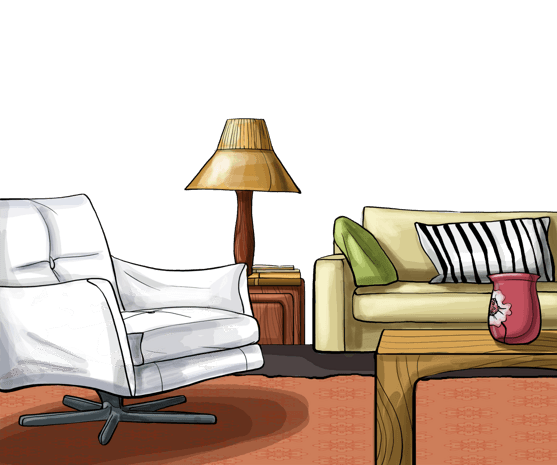 插画室内图片大全