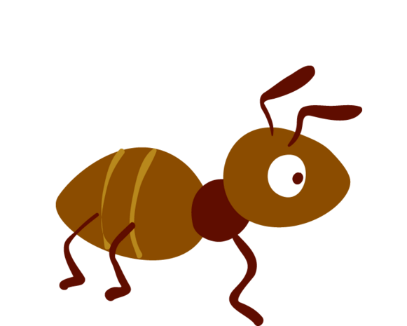 蚂蚁小蚂蚁卡通手绘高清矢量pngpsd2000*2000卡通蚂蚁pngpsd默认格式