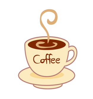 卡通咖啡