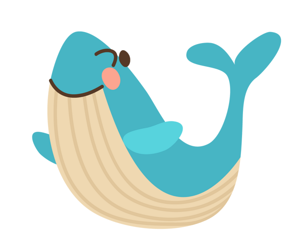 卡通可爱鲸鱼图片大全