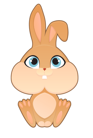 卡通小兔子