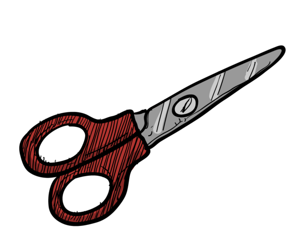 卡通剪刀