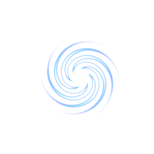 五彩螺旋形发图案