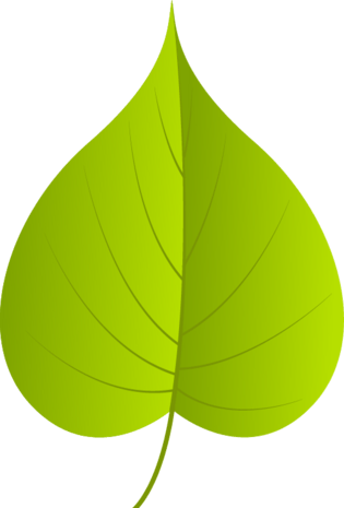 春天卡通树叶免费下载