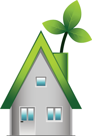 卡通房屋png矢量素材