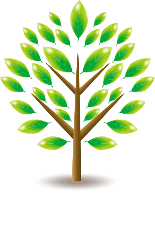 卡通树绿色免费素材