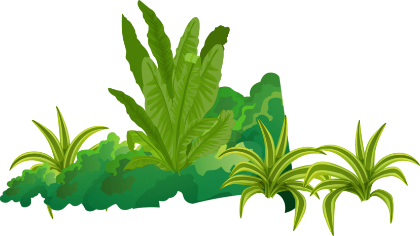 卡通植物素材