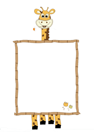 鹿边框图片大全