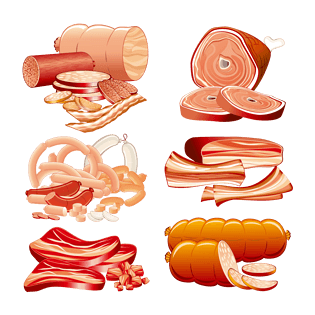 肉类卡通图片大全