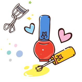 卡通指甲油图片大全