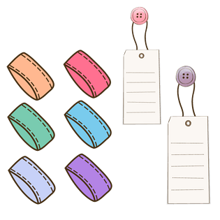 卡通书签图片大全_卡通书签图片素材【png免费下载】-90设计网