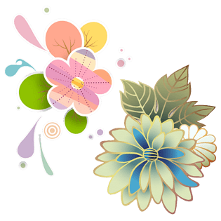 卡通小花图片大全