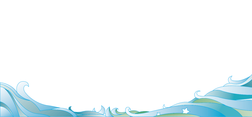 中式古典祥纹边框海浪浪花png