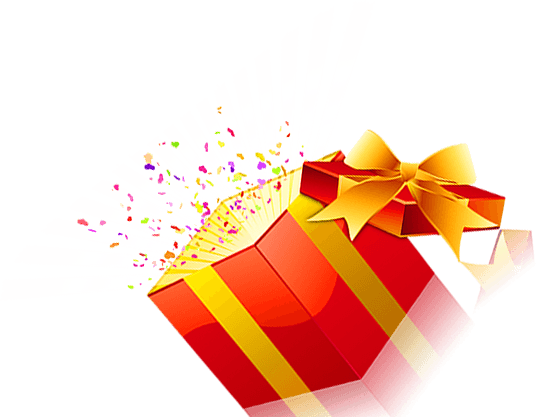 精美礼盒礼品促销海报png素材