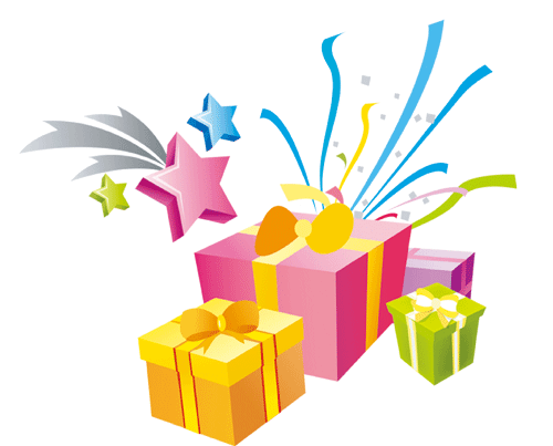 精美礼盒礼品促销海报png素材