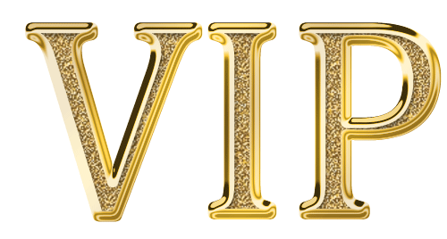 金色vip字体设计png素材