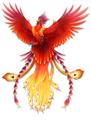 卡通凤凰图片大全