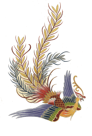 卡通凤凰图片大全