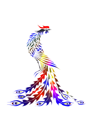 卡通凤凰图片大全