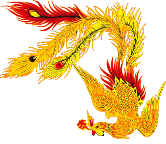 卡通凤凰图片大全