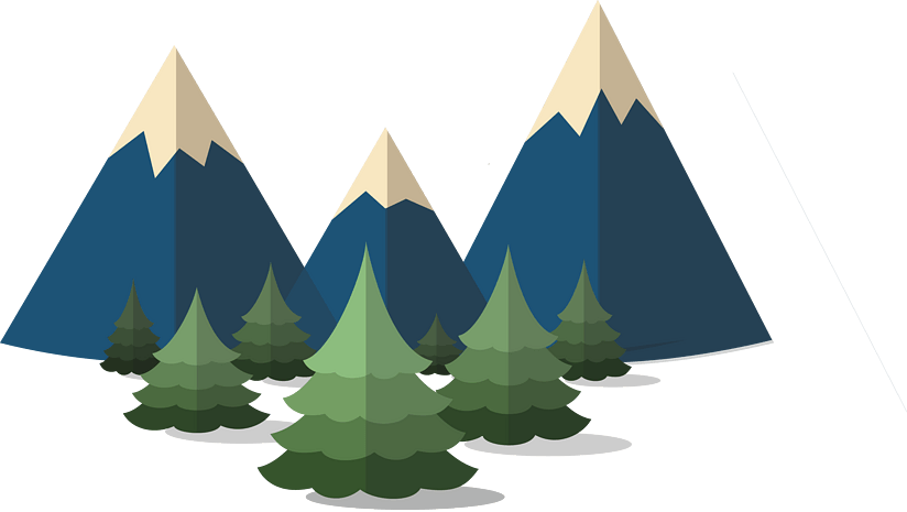 雪山卡通图片大全