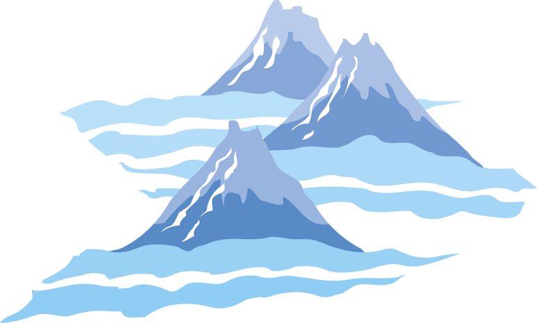 雪山卡通图片大全