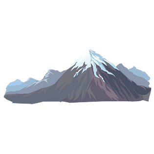 雪山卡通图片大全