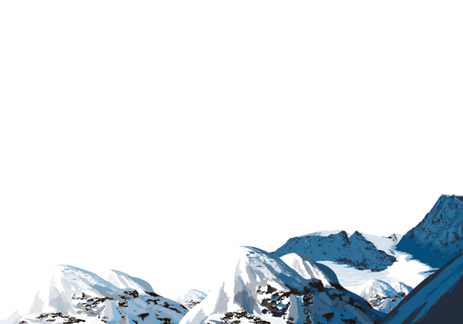 雪山卡通图片大全