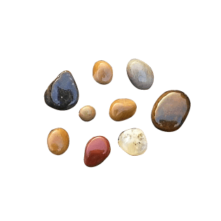 鹅卵石河边小石子免抠素材