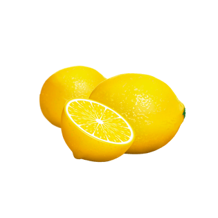 水果柠檬橙子切开的柠檬免抠素材png