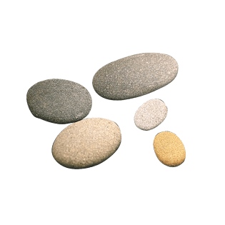 河卵石石头小石子石头素材png免抠