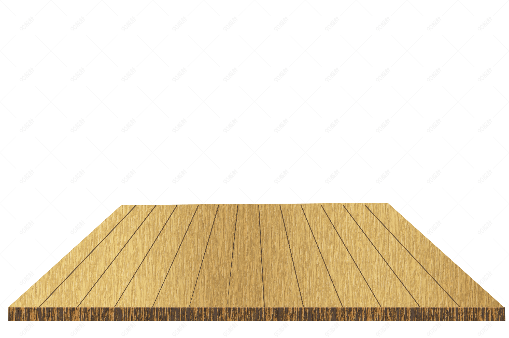 手绘卡通木纹地板背景免抠