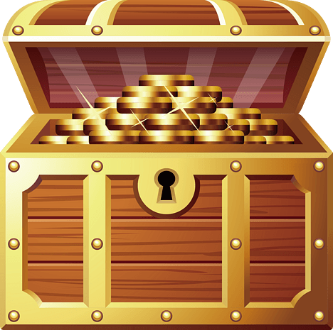 卡通金币png免抠素材