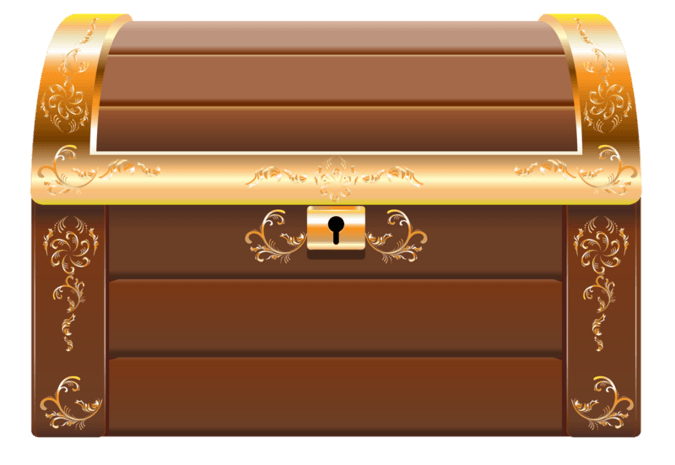 手绘宝箱图片大全