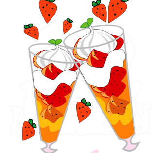 奶昔草莓图片大全