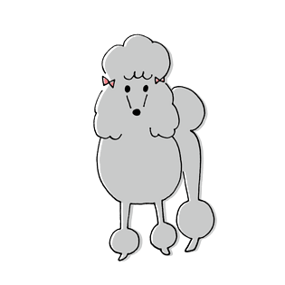 可爱卡通大中小狗犬类免扣元素