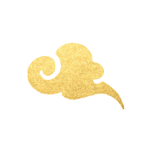 金色祥云吉祥如意