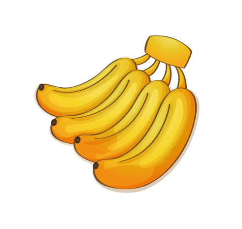 香蕉装饰图片大全