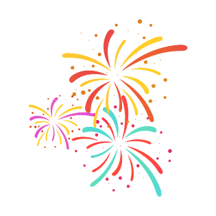 烟花手绘图片大全