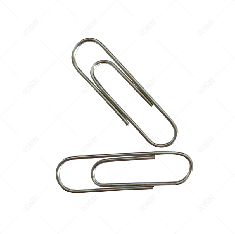 办公用品回形针png
