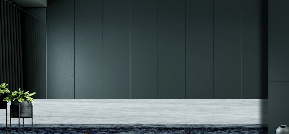 墨绿色工业风家居场景沙发家具海报背景图