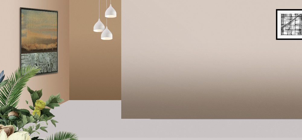 金色典雅立体空间大气家居用品海报背景