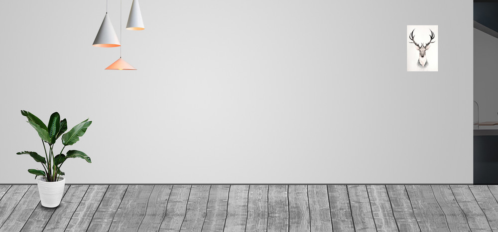 灰色极简ins风立体空间家居用品海报背景