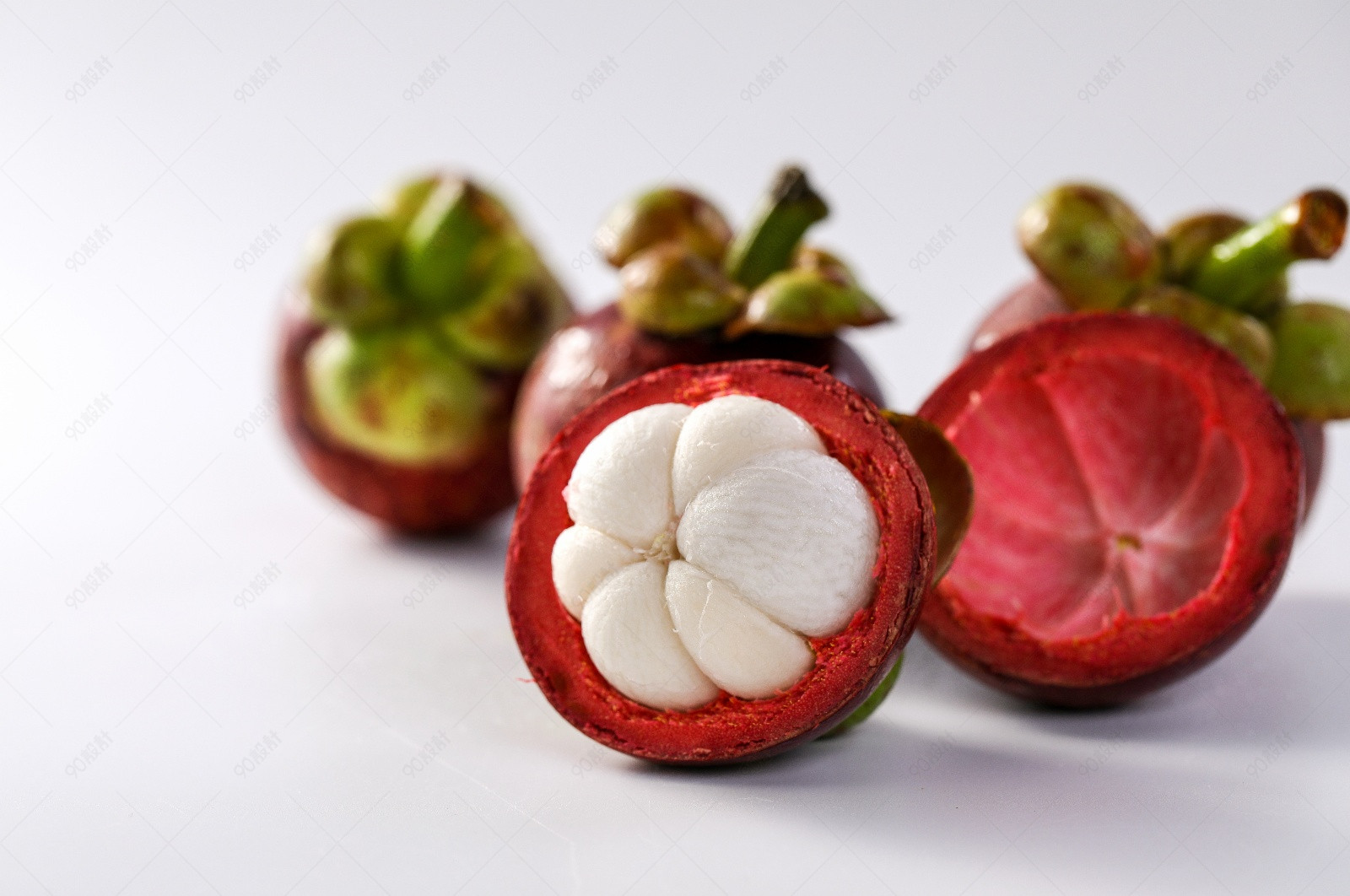 进口山竹水果水果摄影图山竹摆拍