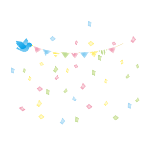 小彩带装饰图片大全