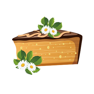 扁平蛋糕图片大全